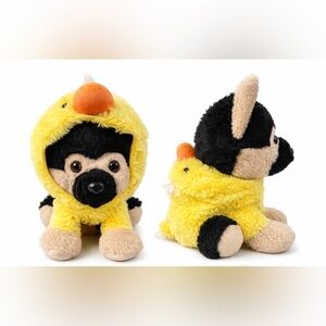 HugFun Plush Dog in Duck
Costume Yellow Stuffed Animal